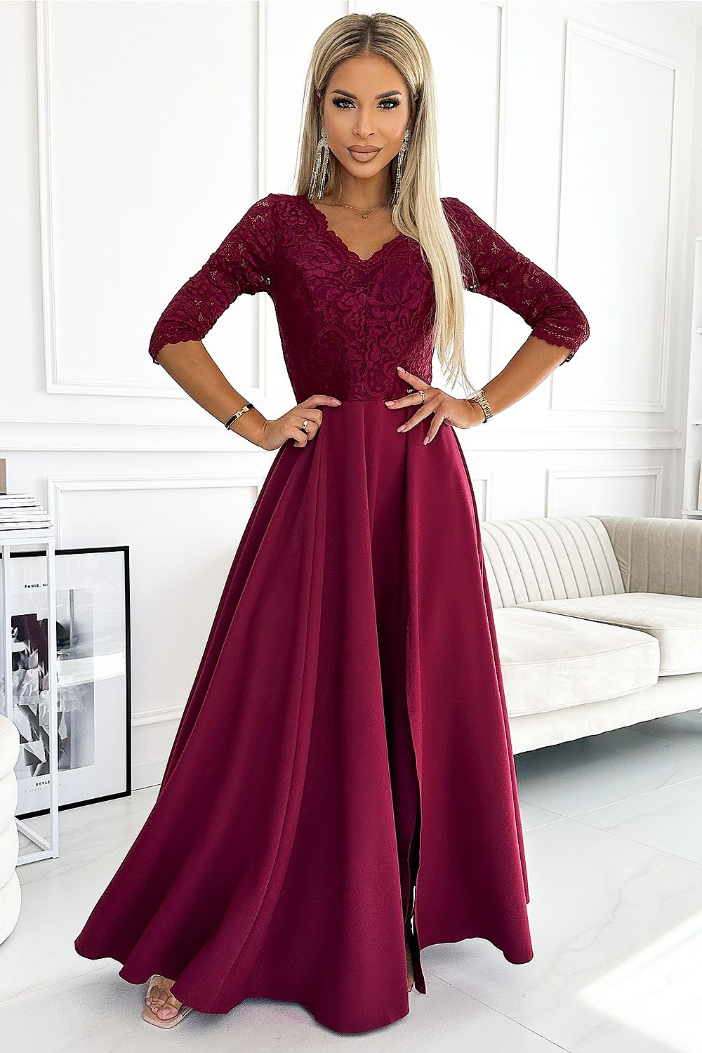 Robe longue model 189090 Numoco