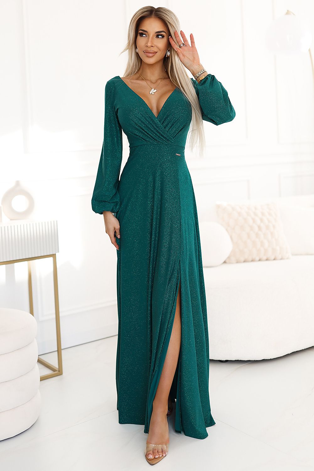 Robe longue model 210098 Numoco