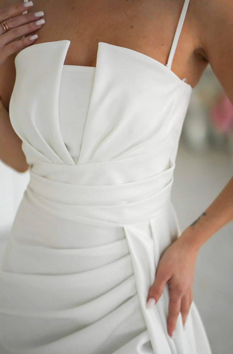 Robe longue bustier sirène