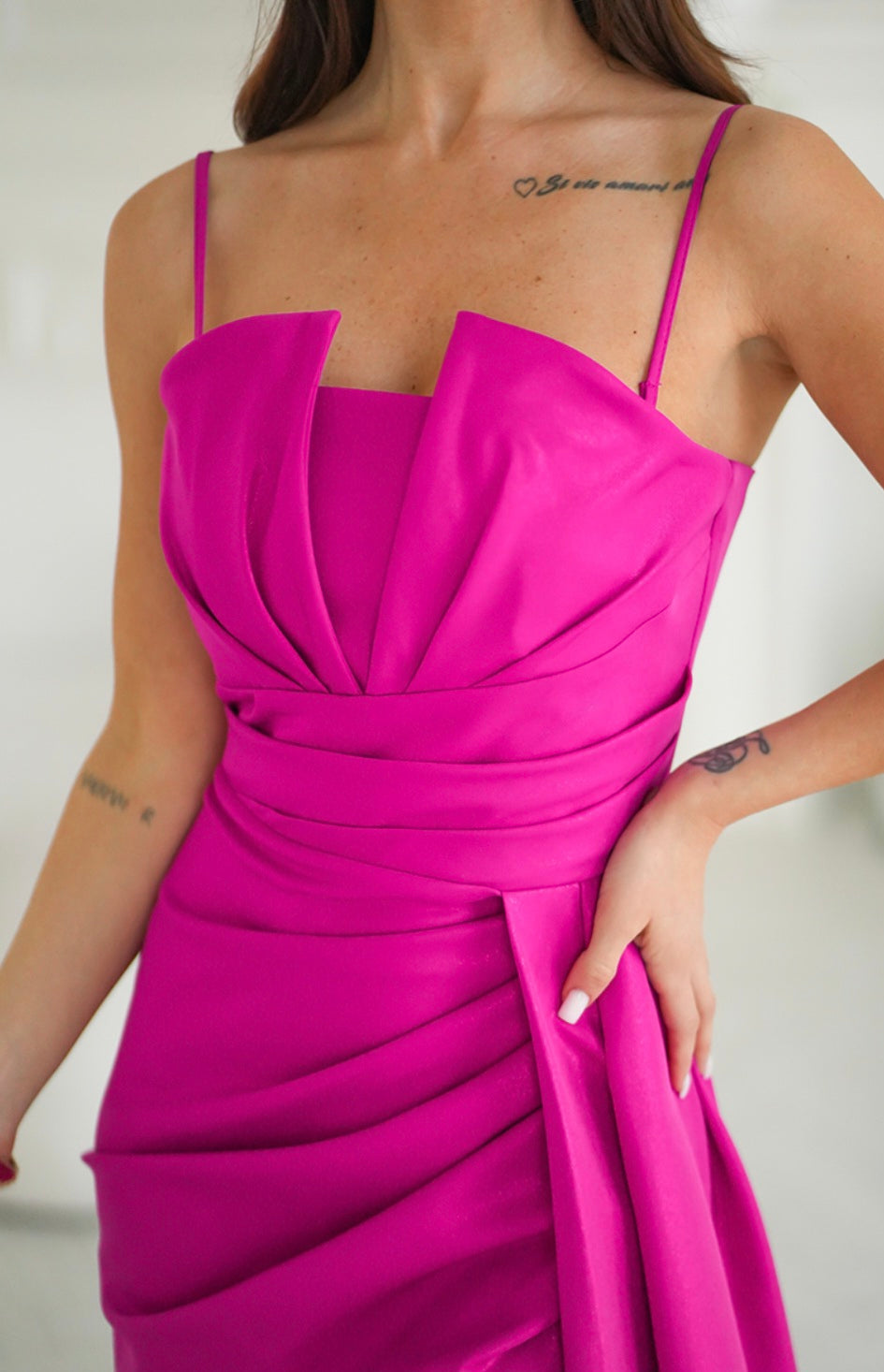 Robe longue bustier sirène