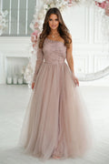  Robe longue model 192637 Bicotone 