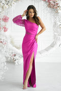  Robe longue model 198819 Bicotone 