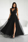  Robe longue model 199332 Bicotone 