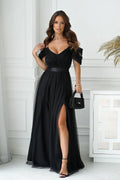  Robe longue model 200240 Bicotone 