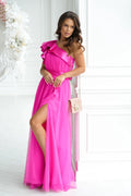  Robe longue model 200245 Bicotone 