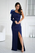  Robe longue model 202374 Bicotone 