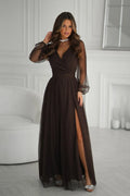  Robe longue model 220610 Bicotone 
